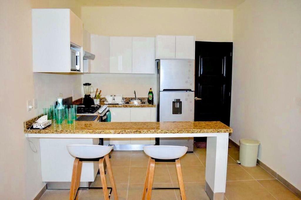 Hermoso Departamento Vacacional En Playa Del Carmen Ngoại thất bức ảnh