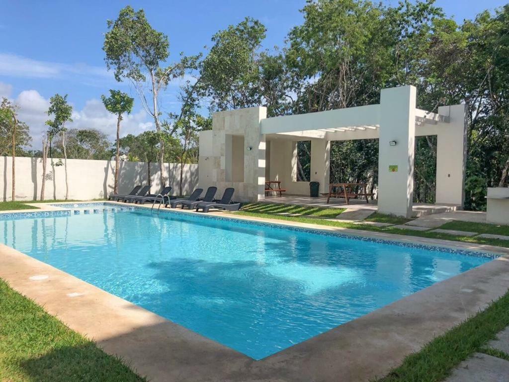 Hermoso Departamento Vacacional En Playa Del Carmen Ngoại thất bức ảnh